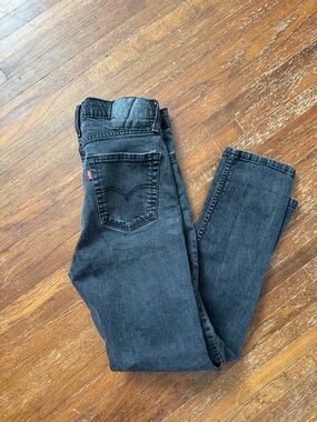 Men’s 511 Levi’s black stone washed jeans 33x32